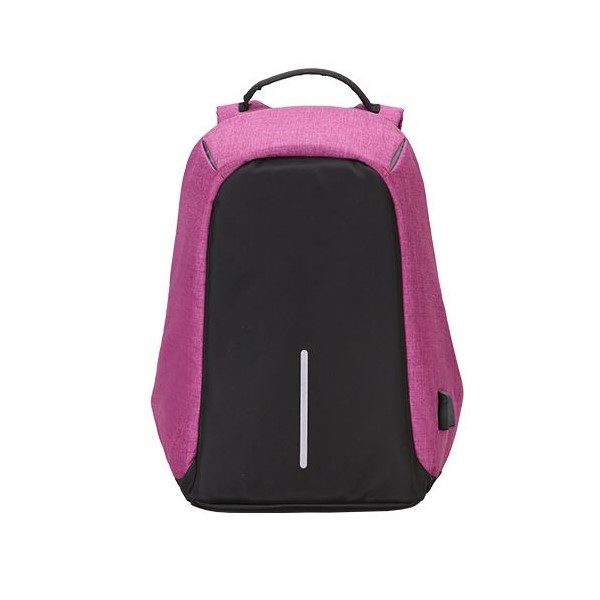 anti theft backpack pink